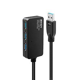 CABLE USB3 EXTENSION HUB 10M/ACTIVE 43159 LINDY