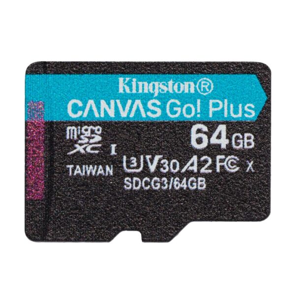 MÄLUKAART SDXC 64GB UHS-I/SDCG3/64GBSP KINGSTON