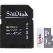 MÄLUKAART SDXC 64GB UHS-I/W/A SDSQUNR-064G-GN6TA SANDISK