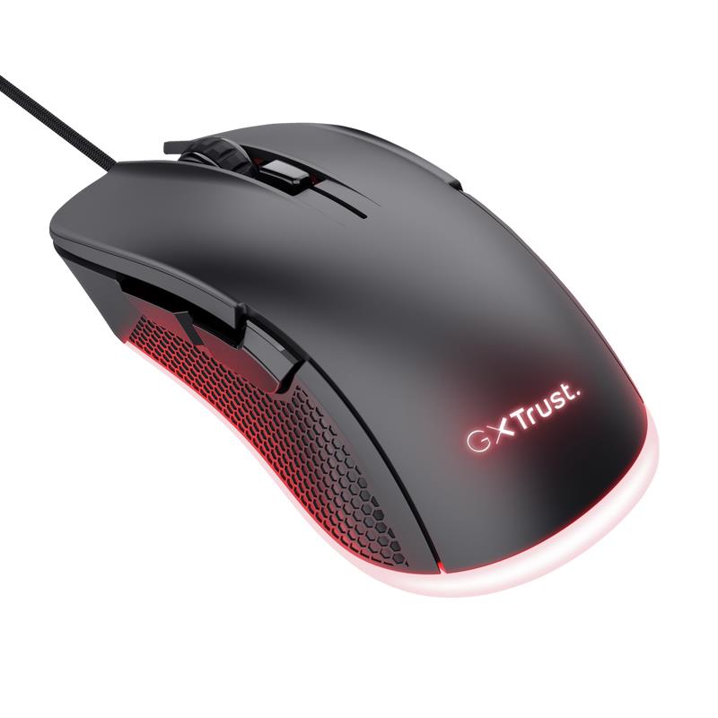 MOUSE USB OPTICAL GAMING/GXT 922 YBAR BLACK 24729 TRUST