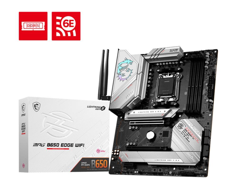 Emaplaat|MSI|AMD B650|SAM5|ATX|Memory DDR5|Memory slots 4|1xPCI-Express&...