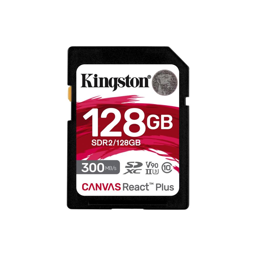 MEMORY SDXC 128GB C10/SDR2/128GB KINGSTON