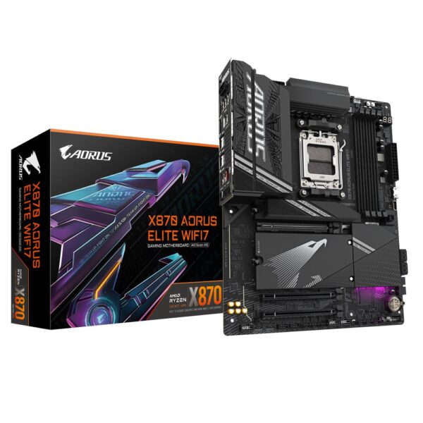 Emaplaat|GIGABYTE|AMD X870|SAM5|ATX|Memory DDR5|Memory slots 4|1xPCI-Ex...