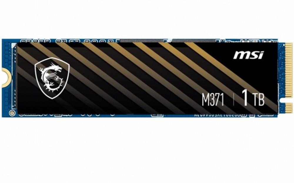 SSD|MSI|SPATIUM M371|1TB|M.2|PCIE|NVMe|3D NAND|Write speed 1700 MBytes/s...