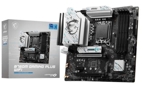 Emaplaat|MSI|Intel B760 Express|LGA1700|Micro-ATX|Memory DDR5|Memory sl...