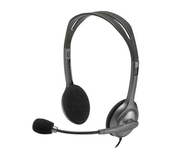 KÕRVAKLAPID STEREO H111/GREY 981-000593 LOGITECH