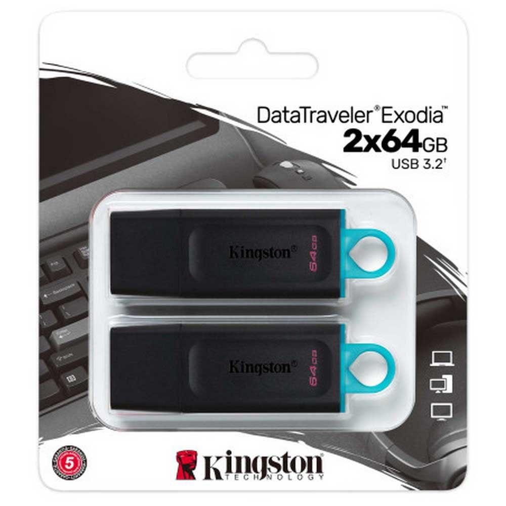 MÄLUPULK FLASH USB3.2/64GB DTX/64GB-2P KINGSTON