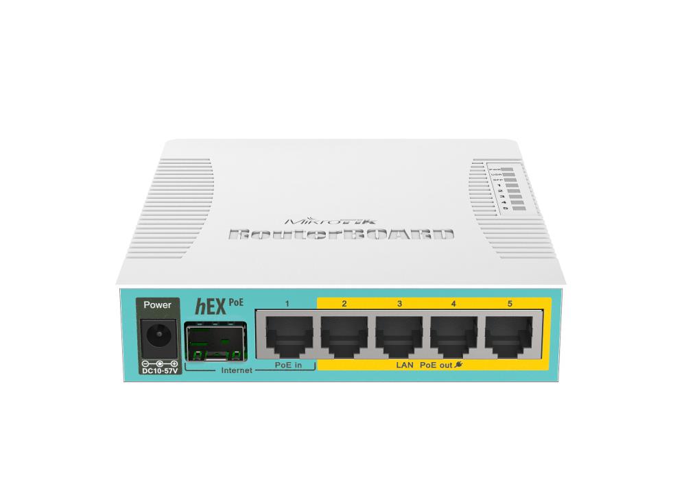 NET Ruuter 10/100/1000M 5PORT/HEX POE RB960PGS MIKROTIK