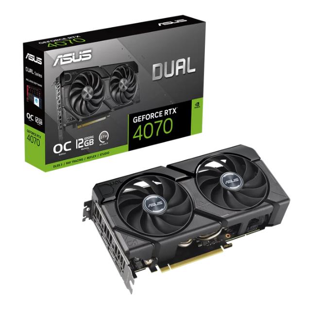 Videokaart|ASUS|NVIDIA GeForce RTX 4070|12 GB|GDDR6|192 bit|PCIE 4.0 &#8...