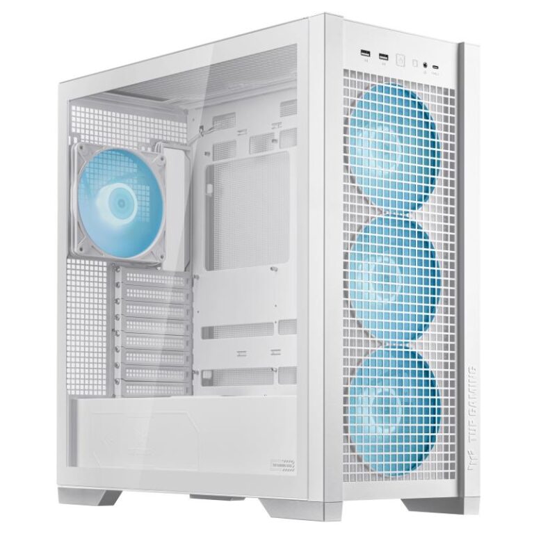 Case|ASUS|TUF Gaming GT302 ARGB|MidiTower|Case product features Transpar...