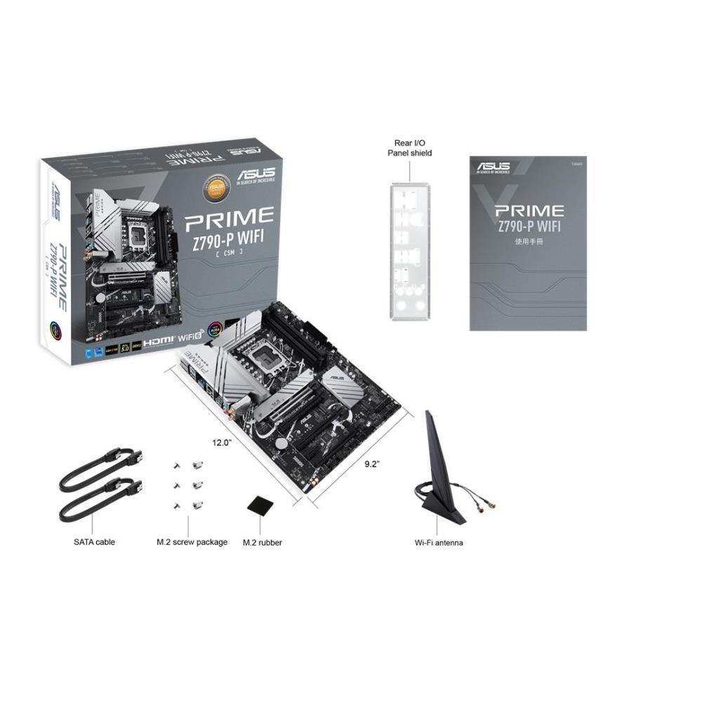 Emaplaat|ASUS|Intel Z790|LGA1700|ATX|Memory DDR5|Memory slots 4|1xPCI-E&...