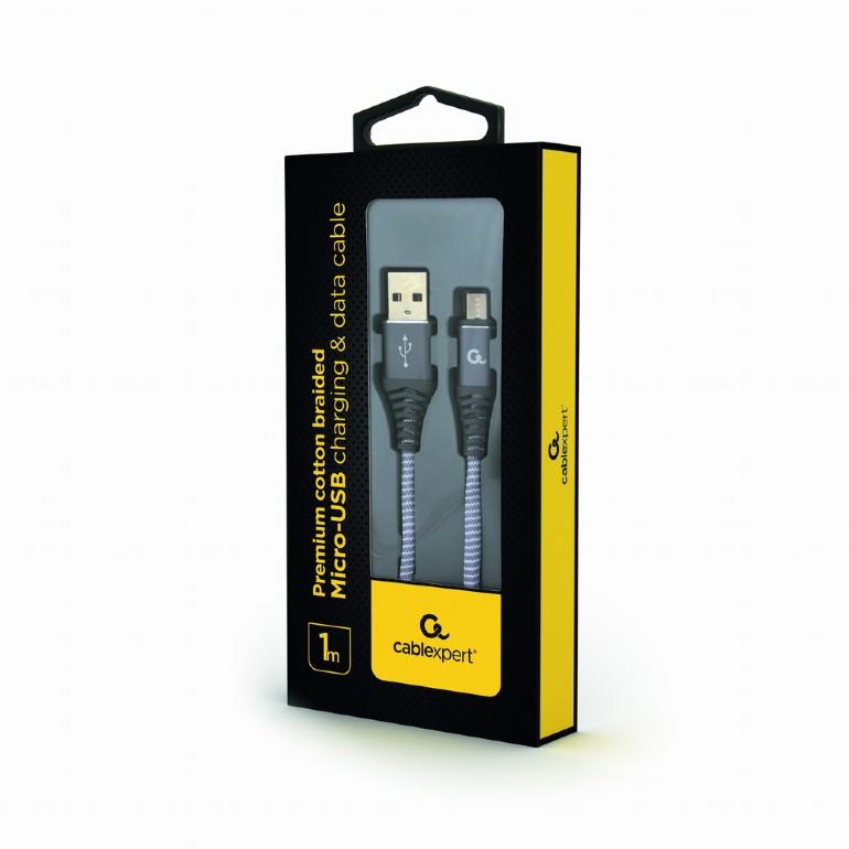 KAABEL USB2 TO MICRO-USB 1M/CC-USB2B-AMMBM-1M-WB2 GEMBIRD