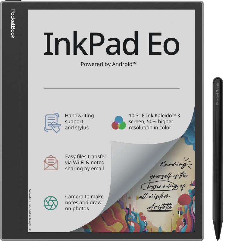 E-Reader|POCKETBOOK|InkPad Eo|10.3″|2480 x 1860|1xUSB-C|1xMicroSD ...