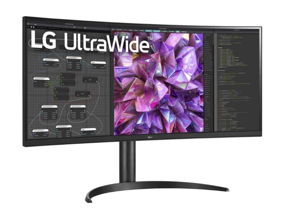 LCD Monitor|LG|34WQ75C-B|34″|Curved/21 : 9|Panel IPS|3440×144...