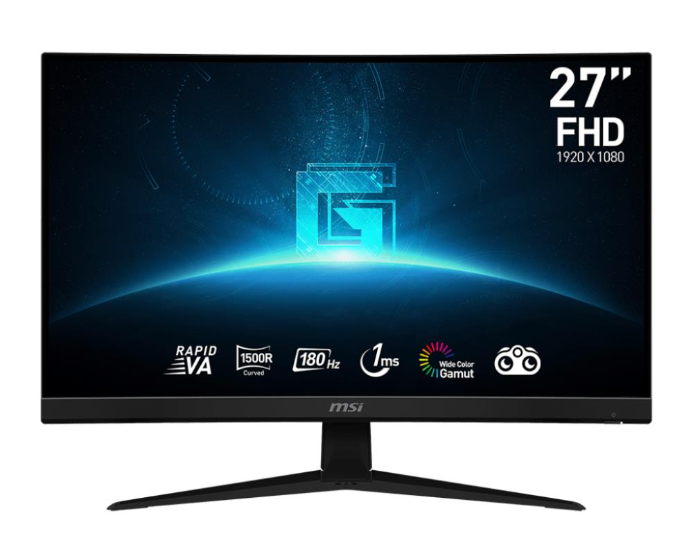 LCD Monitor|MSI|27″|Curved|Panel VA|1920×1080|16:9|180Hz|Matt...