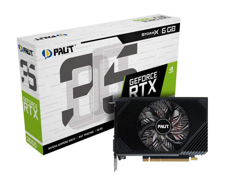 Videokaart|PALIT|NVIDIA GeForce RTX 3050|6 GB|GDDR6|96 bit|PCIE 4.0 1…