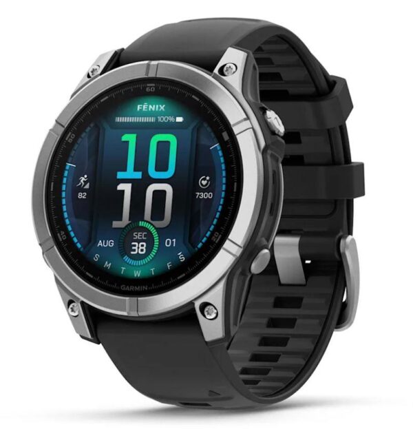 SMARTWATCH FENIX E/STEEL/BLCK 010-03025-00 GARMIN