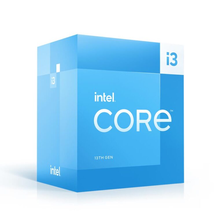 CPU|INTEL|Desktop|Core i3|i3-13100|Raptor Lake|3400 MHz|Cores 4|12MB|Soc...