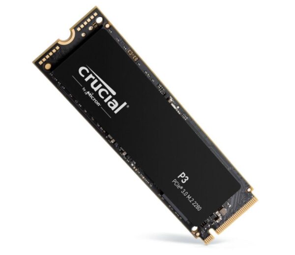 SSD|CRUCIAL|P3|500GB|M.2|PCIE|NVMe|3D NAND|Write speed 1900 MBytes/sec|Read speed 3500 MBytes/sec|TBW 110 TB|CT500P3SSD8