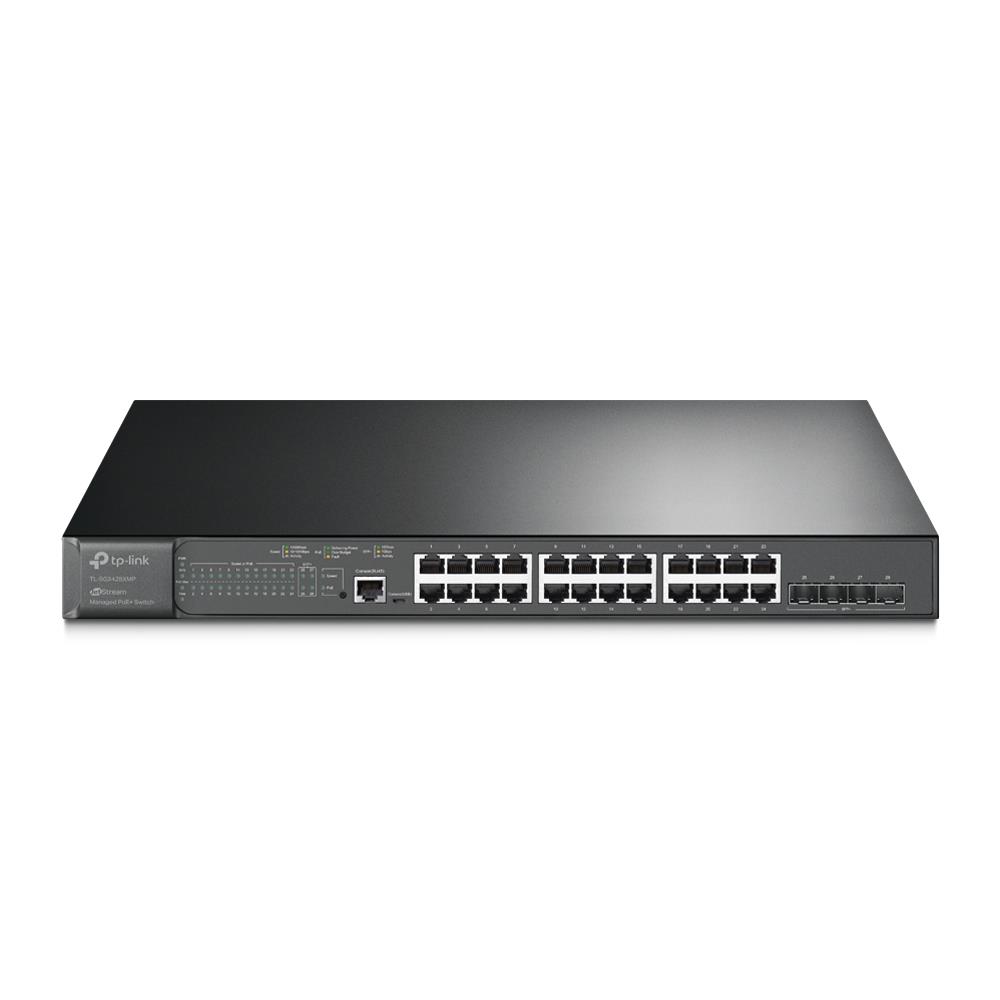 Switch|TP-LINK|Omada|TL-SG3428XMP|Type L2+|Rack|4xSFP+|1xConsole|1|PoE+ ...