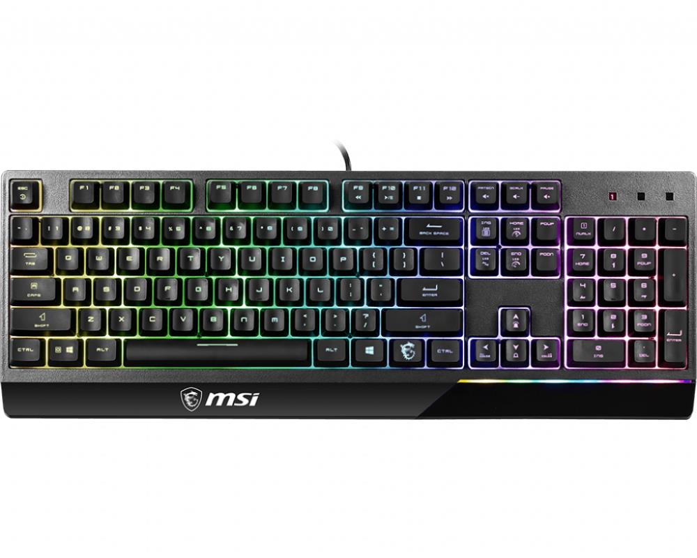 KEYBOARD GAMING BLACK ENG/VIGOR GK30 US MSI