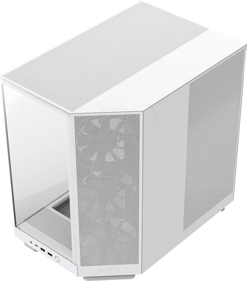 Case|NZXT|H6 Flow|MidiTower|Not included|ATX|MicroATX|MiniITX|Colour Whi...