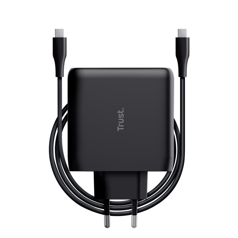 MOBILE CHARGER WALL MAXO 100W/USB-C BLACK 24818 TRUST