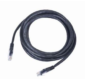 PATCH CABLE CAT5E UTP 1M/BLACK PP12-1M/BK GEMBIRD