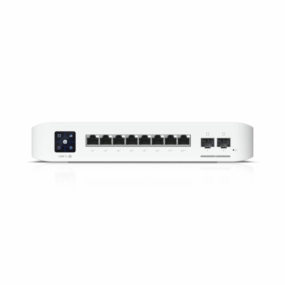 Switch|UBIQUITI|USW-PRO-8-POE|Type L3|2xSFP+|8xRJ45|PoE+ ports 8|120 Wat...