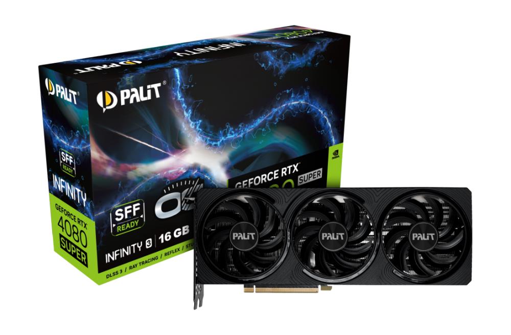 Videokaart|PALIT|NVIDIA GeForce RTX 4080 SUPER|16 GB|GDDR6X|256 bit|P&#8...