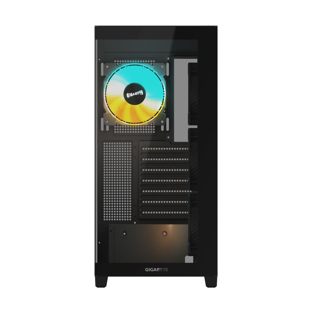 Case|GIGABYTE|GB-C500P ST|MidiTower|Case product features Transparent pa...