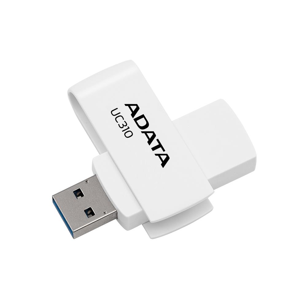 MÄLUPULK FLASH USB3.2 128G/WHITE UC310-128G-RWH ADATA