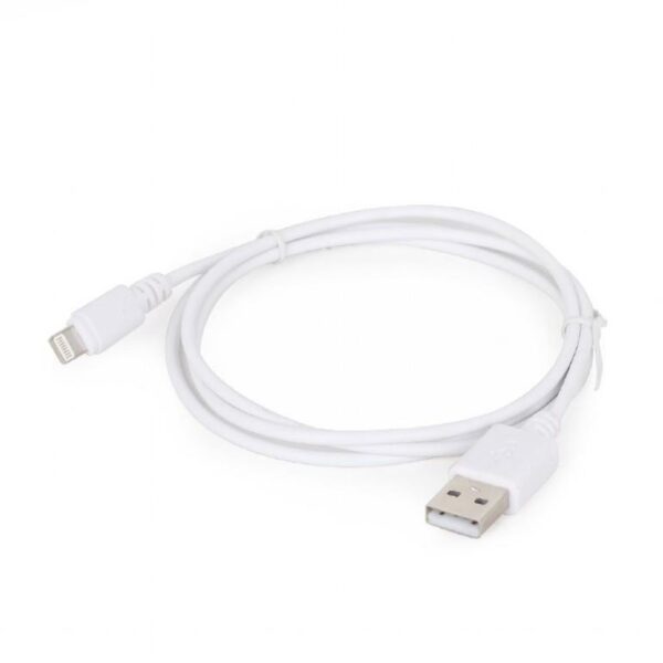 KAABEL LIGHTNING TO USB2 2M/WHT CC-USB2-AMLM-2M-W GEMBIRD