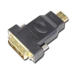 I/O ADAPTER HDMI TO DVI/BULK A-HDMI-DVI-1 GEMBIRD