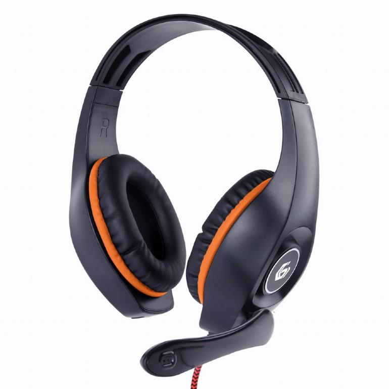 HEADSET GAMING/ORANGE GHS-05-O GEMBIRD