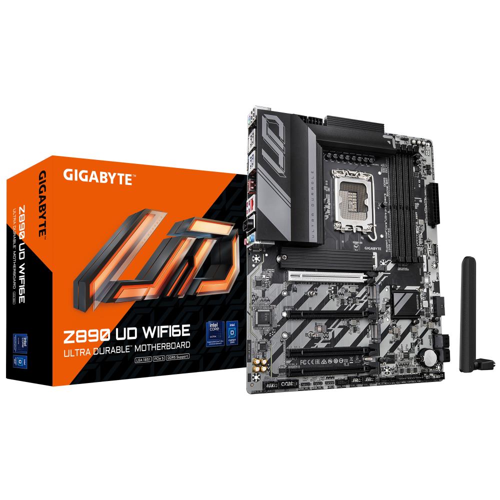 Emaplaat|GIGABYTE|Intel Z890|LGA1851|ATX|Memory DDR5|Memory slots 4|1xP&...