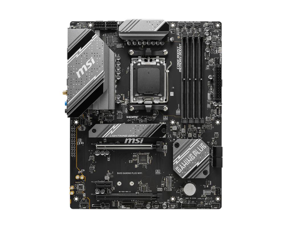 Emaplaat|MSI|AMD B650|SAM5|ATX|Memory DDR5|Memory slots 4|2xPCI-Express&...