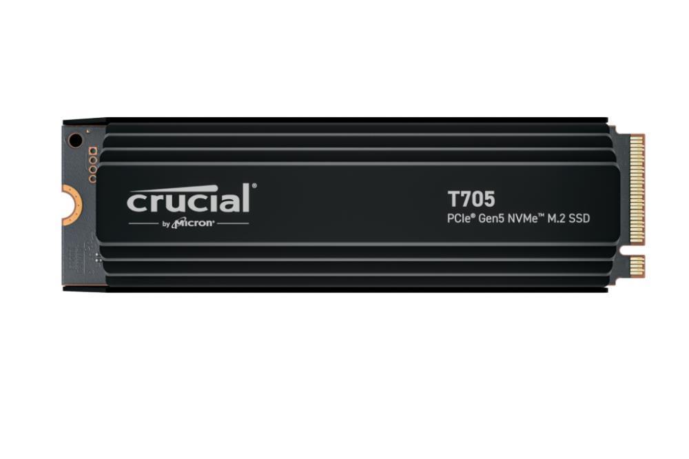 SSD|CRUCIAL|T705|4TB|M.2|PCIe Gen5|NVMe|Write speed 12600 MBytes/sec|Rea...