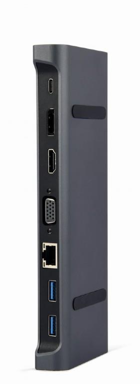 I/O ADAPTER USB-C TO HDMI/USB3/9IN1 A-CM-COMBO9-02 GEMBIRD