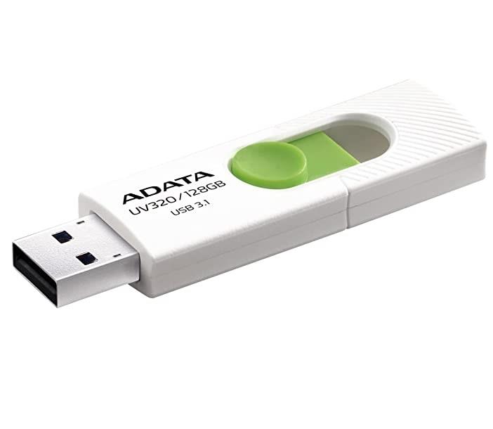 MÄLUPULK FLASH USB3 128GB/WHITE AUV320-128G-RWHGN ADATA