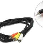 KAABEL AUDIO 3.5MM 4PIN TO 3RCA/AV 2M CCA-4P2R-2M GEMBIRD