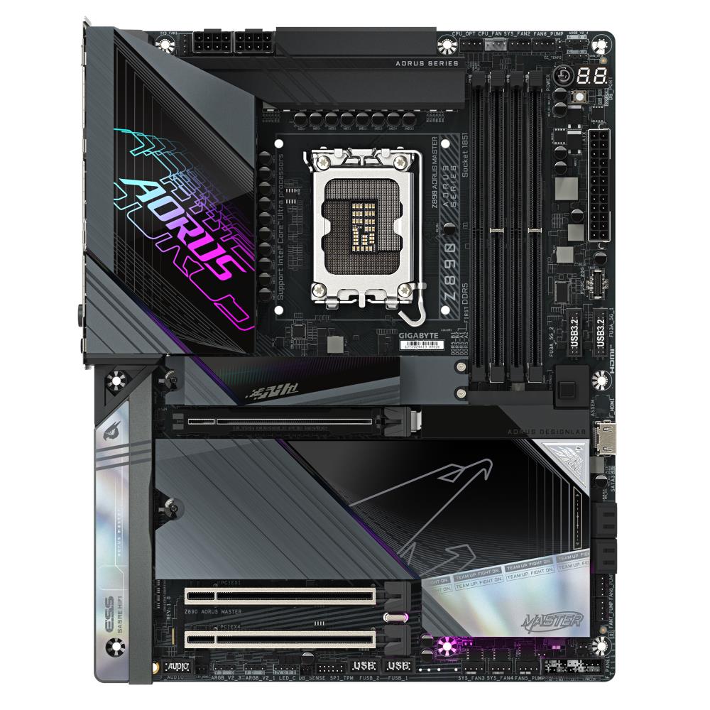 Emaplaat|GIGABYTE|Intel Z890|LGA1851|ATX|Memory DDR5|Memory slots 4|1xP&...