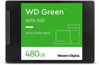 SSD|WESTERN DIGITAL|Green|480GB|SATA 3.0|SLC|Read speed 545 MBytes/sec|2...