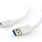 KAABEL USB-C TO USB3 0.5M WHITE/CCP-USB3-AMCM-W-0.5M GEMBIRD