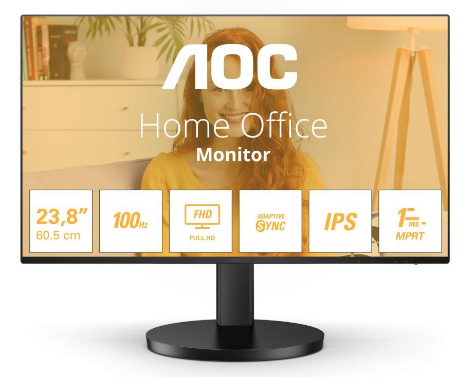 LCD Monitor|AOC|24B3HA2|24″|Panel IPS|1920×1080|16:9|100 Hz|M...