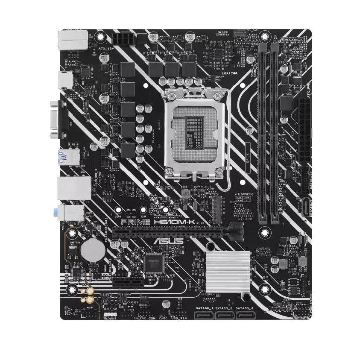 Emaplaat|ASUS|Intel H610|LGA1700|Micro-ATX|Memory DDR5|Memory slots 2|1&...