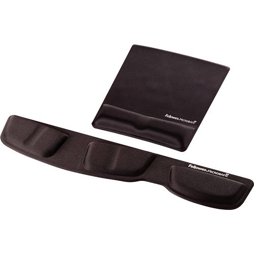 Hiir PAD WRIST SUPPORT/BLACK 9181201 FELLOWES