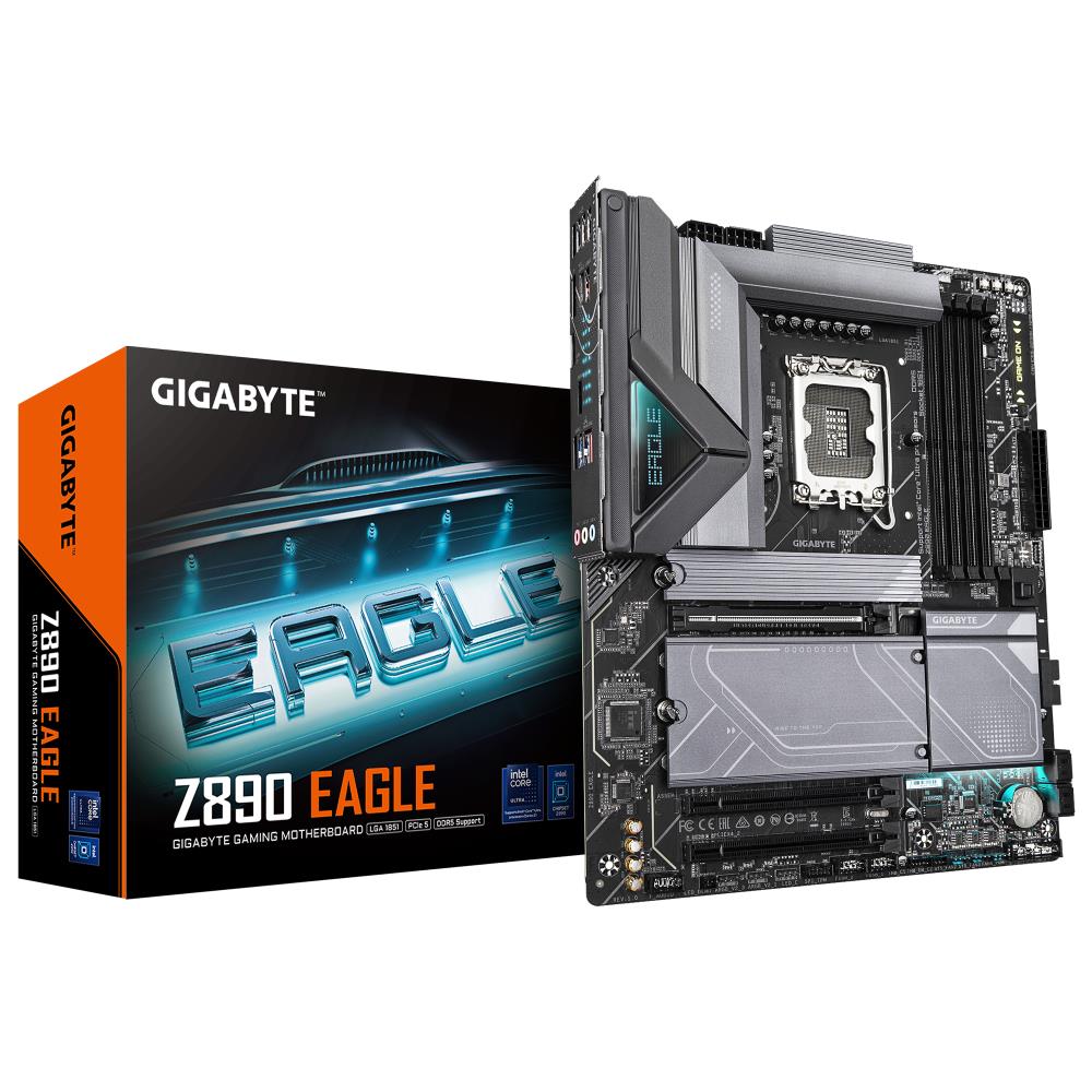 Mainboard|GIGABYTE|Intel Z890|LGA1851|ATX|Memory DDR5|Memory slots 4|2xP...