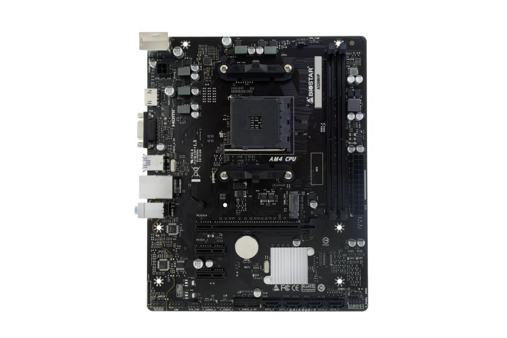 Mainboard|BIOSTAR|AMD A520|SAM4|Micro-ATX|Memory DDR4|Memory slots 2|2xP...