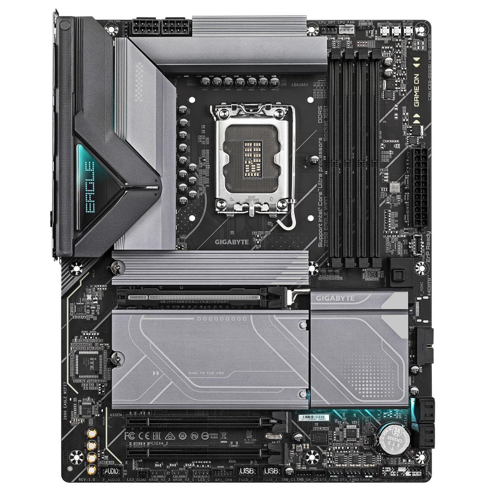 Emaplaat|GIGABYTE|Intel Z890|LGA1851|ATX|Memory DDR5|Memory slots 4|2xP&...